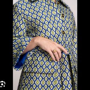 NWT Ettie Linger Coat in Cobalt